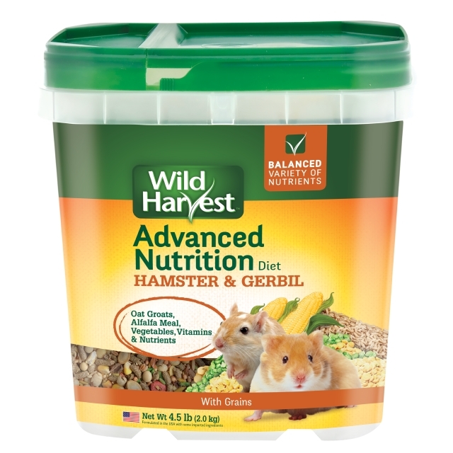 Hamster Gerbil Advanced Nutrition Diet Wild Harvest