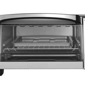Black & Decker 4-Slice Natural Convection Toaster Oven - Foley