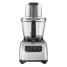 BLACK+DECKER Easy Assembly 8-Cup Food Processor