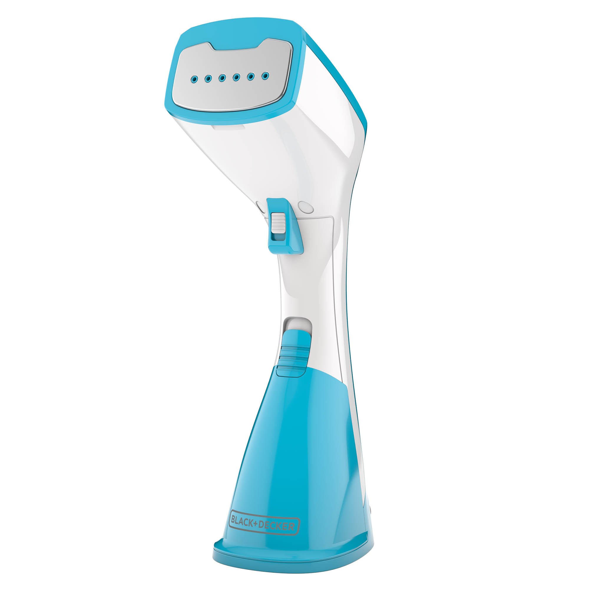 Black+decker Advanced Handheld Garment / Fabric Steamer with 3 Attachments Gray/Blue HGS200