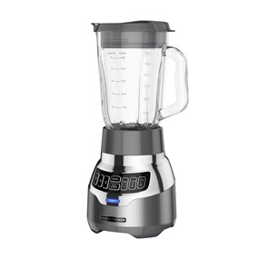 Black+Decker Quiet Blender with 6-Cup Cyclone Glass Jar, 3 Speeds + 3  Functions & Serrated Blade Technology for Faster Blending, Pulse Button and
