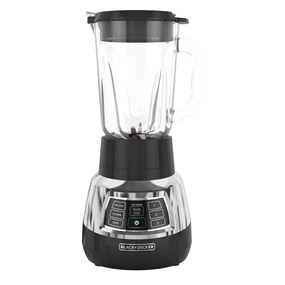 BL1400DG-P Quiet Blender with Cyclone Glass Jar front view