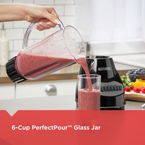 6 Cup Perfect Pour Glass Jar