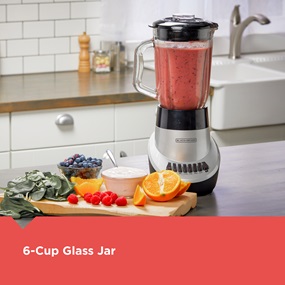 6-Cup Glass Jar