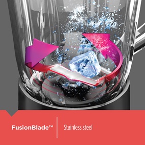 FusionBlade™ is stainless steel