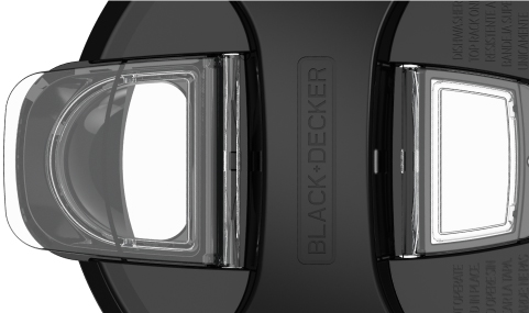BLACK+DECKER PowerCrush 48-oz Black/Silver 700-Watt Pulse Control Blender  in the Blenders department at