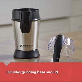 Shegersouq.com - Black+Decker Coffee Grinder CBM4-B5