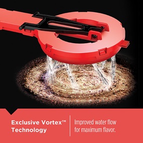 Coffeemaker has exclusive Vortex Technology - CM1110B