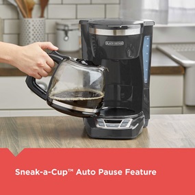 Sneak-a-Cup™ Auto Pause Feature