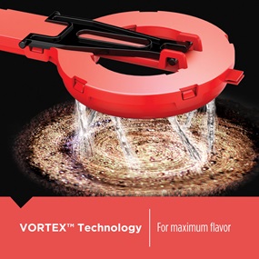 Vortex Technology for maximum flavor