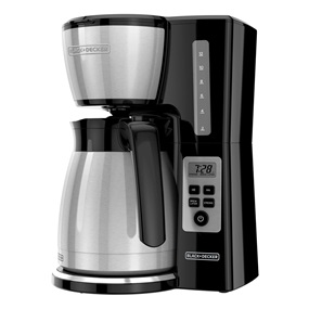 12-Cup* Thermal Carafe Programmable Coffeemaker, Stainless Steel, CM2043S