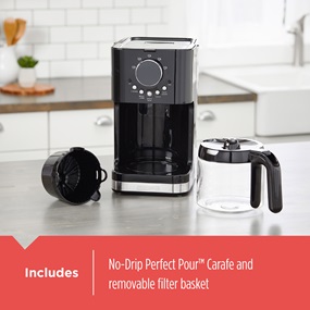 Select-A-Size Easy Dial Programmable Black Coffeemaker, CM4200B