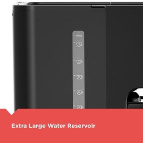 Extra large water reservoir
