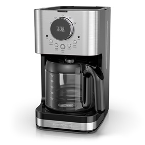 BLACK+DECKER™ Select-A-Size Easy Dial Programmable Coffeemaker, Stainless Steel, CM4202S
