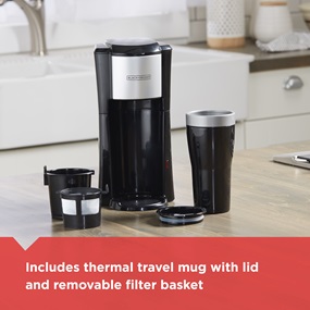 Black & Decker TCM500 Thermal Insulated Select Plus 8 Cup Coffee Maker NIB
