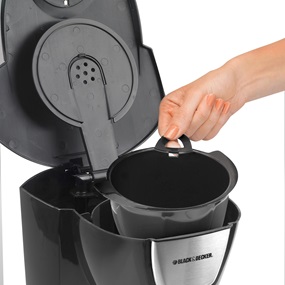 5-Cup programmable coffee maker