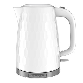 Side view of kettle.