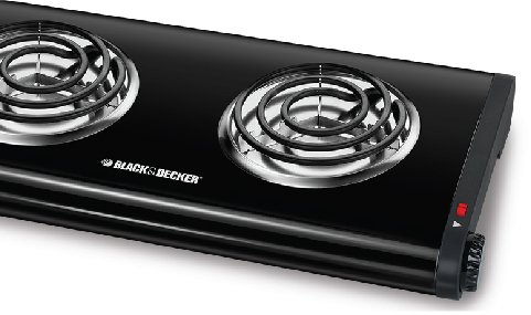 BLACK+DECKER Hot Plates & Electric Burners in Cooktops & Burners 