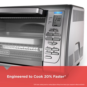 Engineered to cook 20 percent faster cto6335