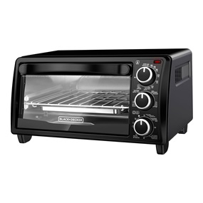 4-Slice Toaster Oven, Black, TO1313B