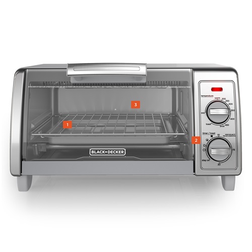 Black & Decker 4-Slice Toaster Oven