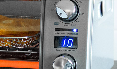 Unboxing and Review: Black + Decker Crisp N' Bake Convection Air Fry  Countertop Oven - Aaichi Savali