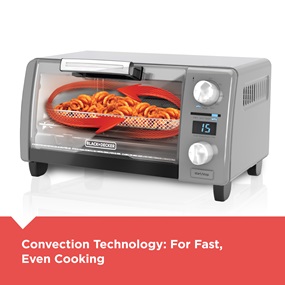 Convection Technology for fast, even cooking