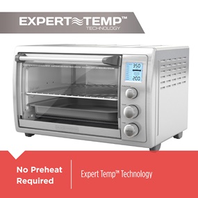 No Preheat Required | Expert Temp Technology
