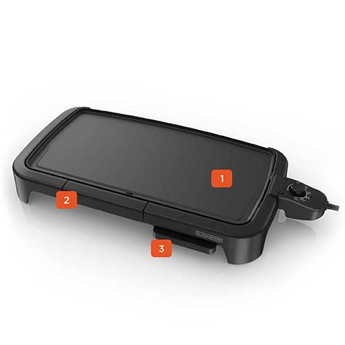 Pancake Griddle Black Decker Electric Griddle Electric Frying Pan