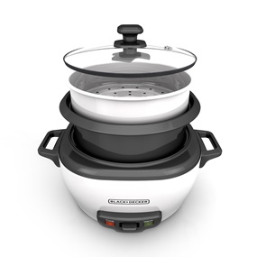 RC506 BLACK + DECKER™ 6-Cup Rice Cooker