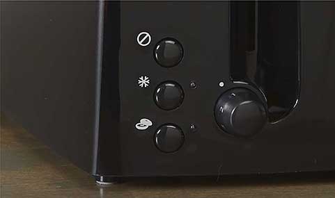 BLACK+DECKER 4-Slice Black Extra-Wide Slot Toaster TR1410BD - The Home Depot