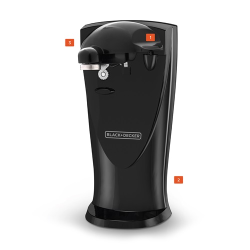 How to use Black & Decker electric can opener 