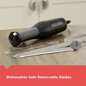Dishwasher-safe removable parts.