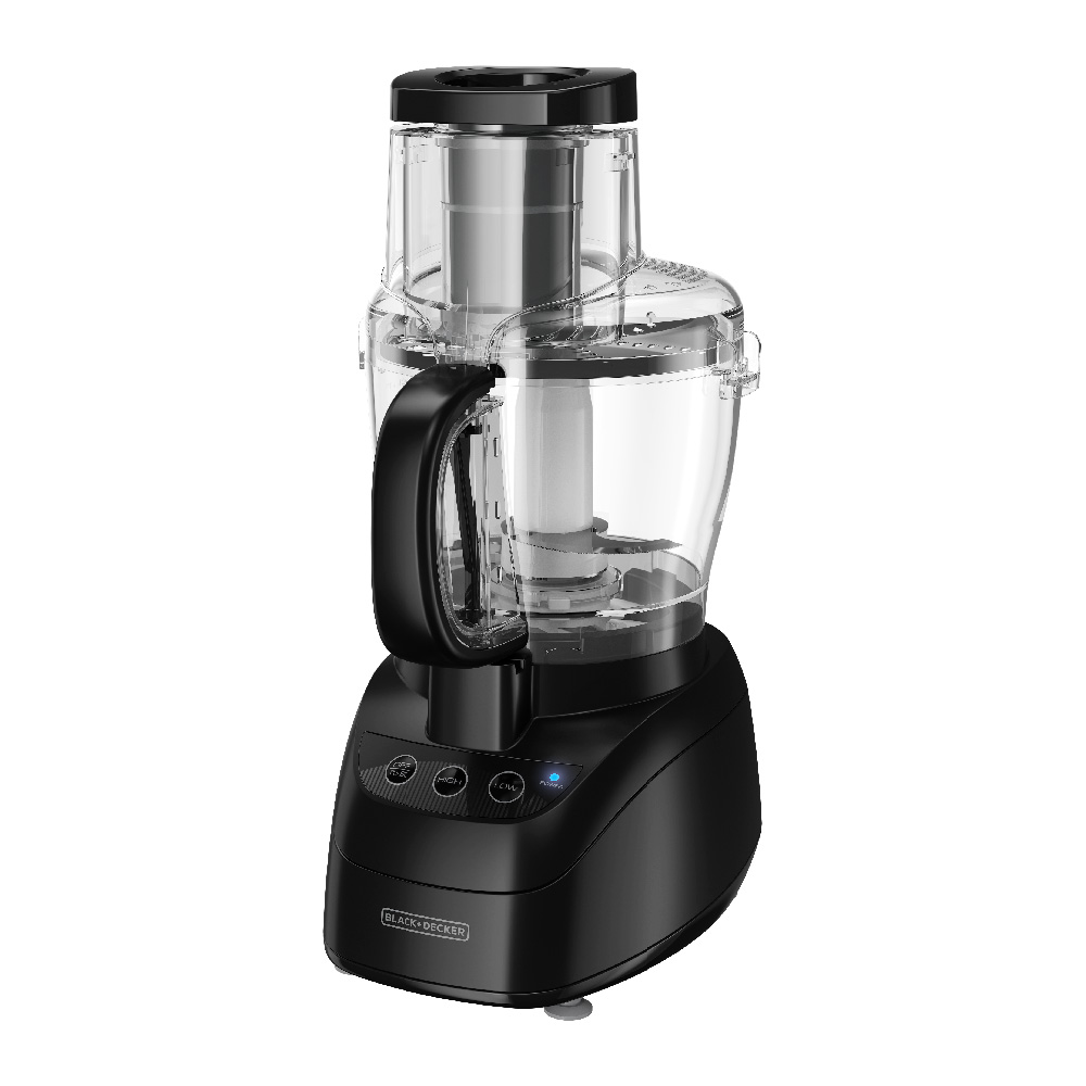BLACK+DECKER FP1700W 8-Cup Food Processor, White, 220 VOLTS (NOT FOR USA)