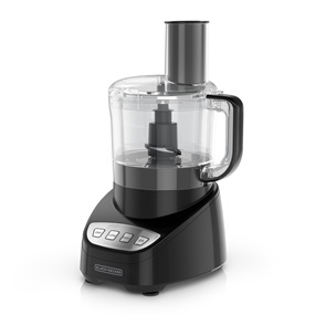 FP4100B Easy Assembly 8-Cup Food Processor, Black