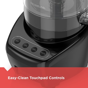 Easy-Clean Touchpad Controls 