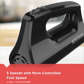 Five speeds with a more controlled first speed.