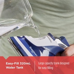 easy fill 320 mL water tank