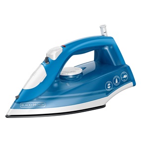 Variable Control Compact Steam Iron, Blue