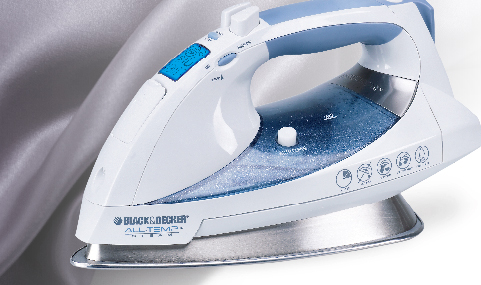 Black & Decker Steam Generator Iron - Black & Grey - E B Marsh & Son Ltd