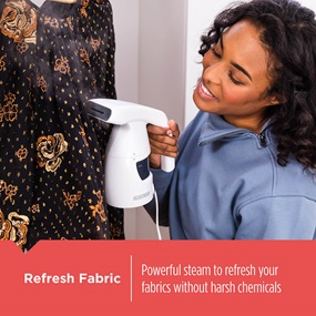 Easy Garment Steamer refreshes your fabrics without harsh chemicals - HGS011