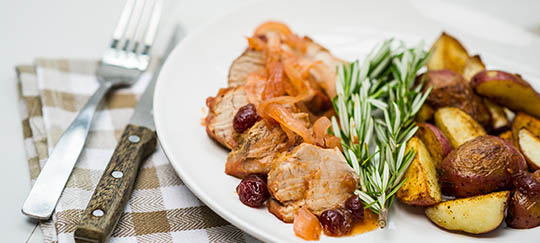 Cranberry Pork