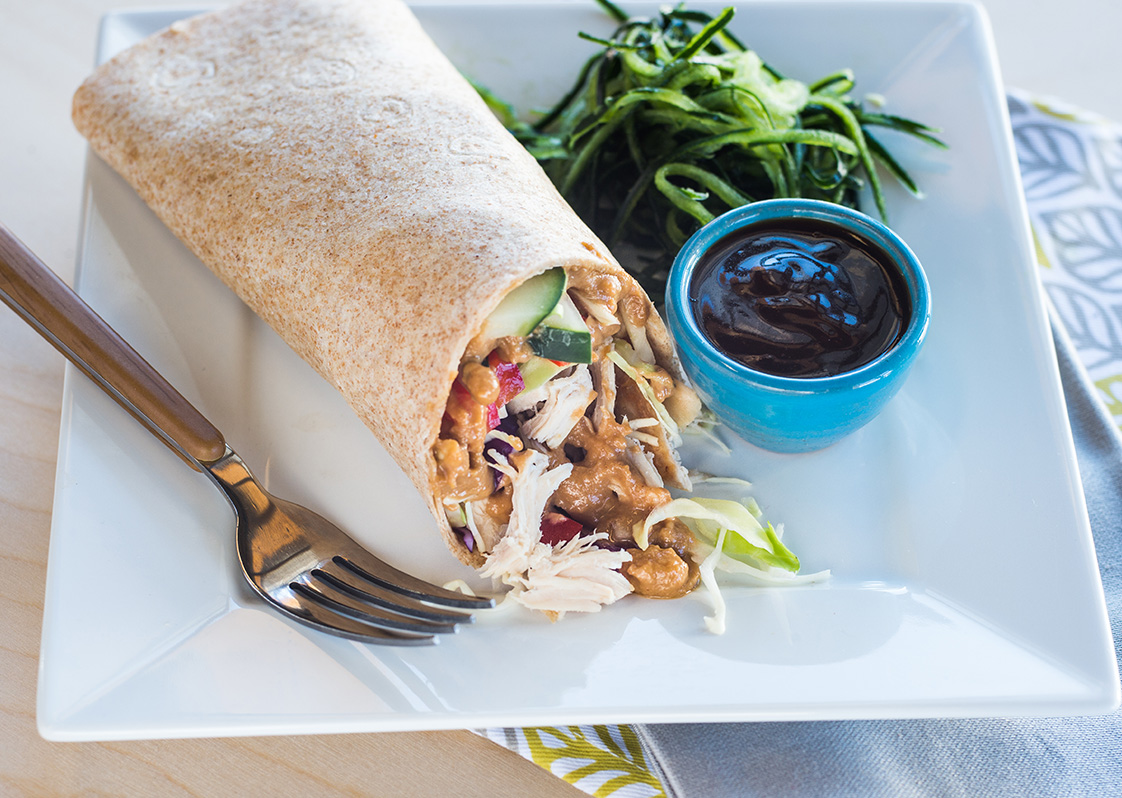 Thai Chicken Wrap