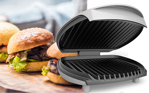 George Foreman® feature callout left gr0030P