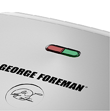 George Foreman® ready indicator light feature gr2144p