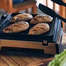 FAMILY SIZE GRILL FITS 4-6 SERVINGS