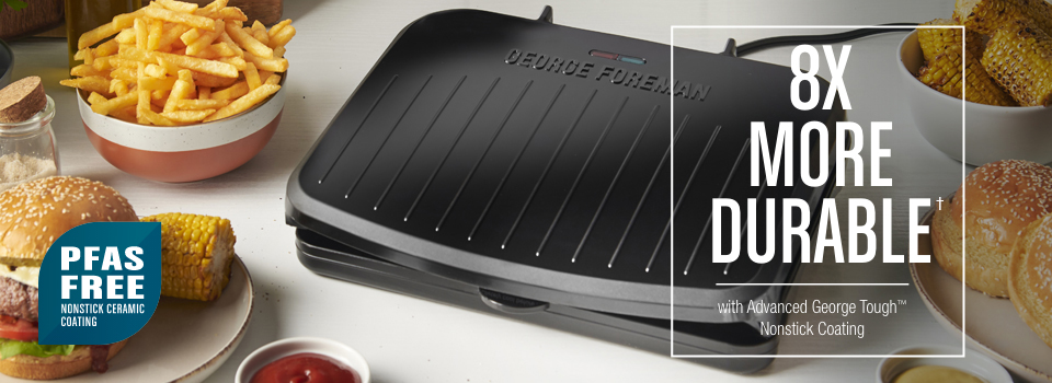 George Foreman® Family-Size Grill & Panini