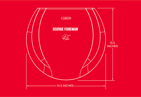 George Foreman® product outline gr0030P