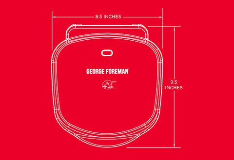 George Foreman® product outline gr10rm