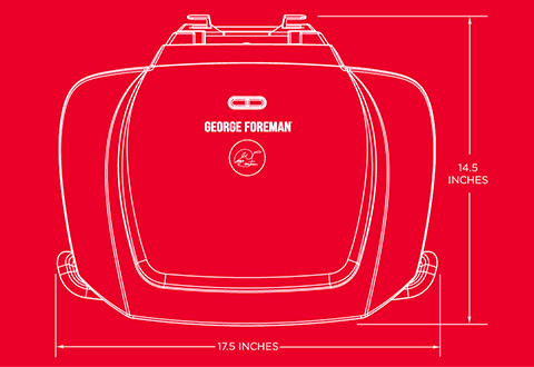 George Foreman® product outline gr2144p